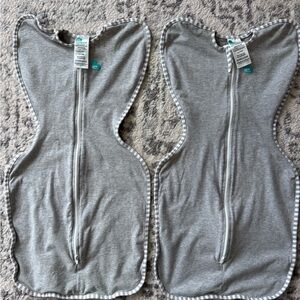 Love to Dream Gray Swaddle Set
